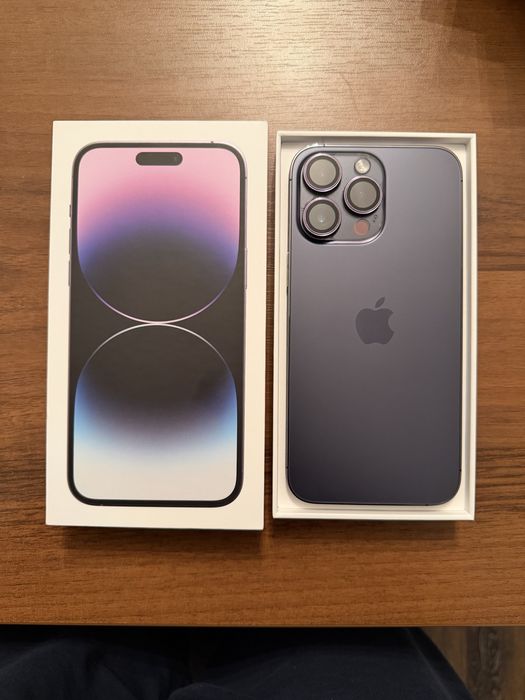 Продам Iphone 14 Pro max 256 gb Duo sim Deep Purple