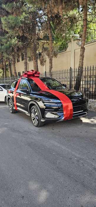 Бантик для машины лента.подаричный бантик