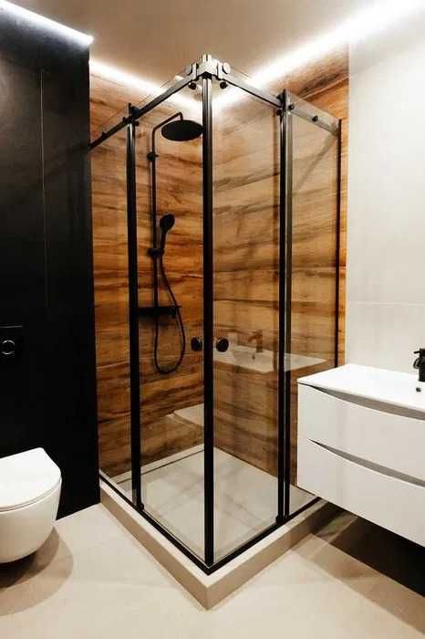 Душевые кабины, перегородки лофт, стекло для ванной