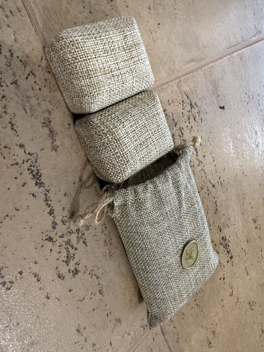 Set verighete + inel de logodna aur alb 14k si moissanite