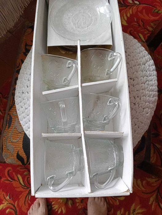 Чайный набор, стекло
