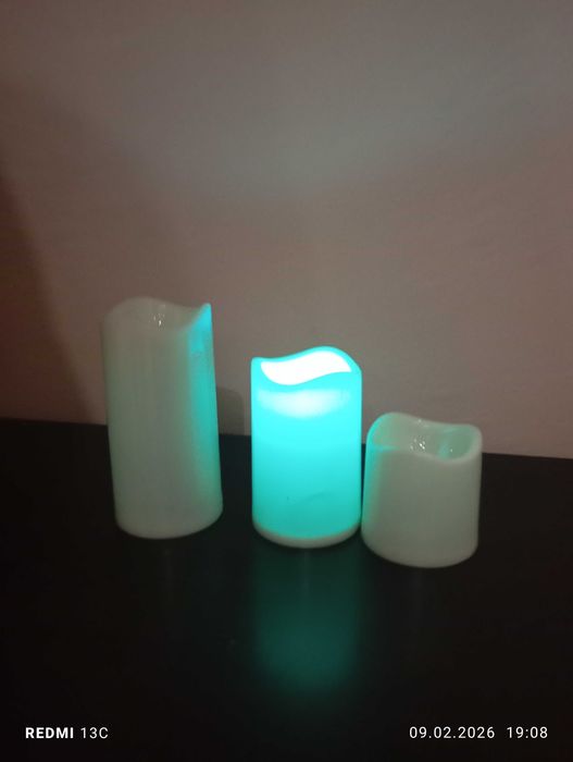 Лед сещи.Нови на батерии.