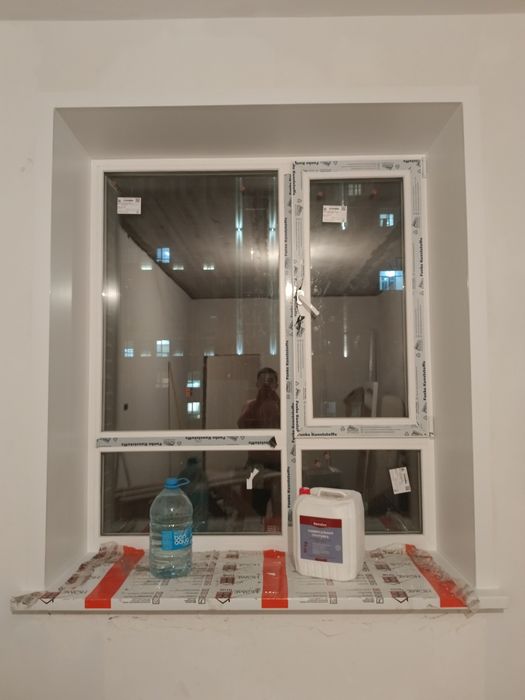 Подоконники, откосы.