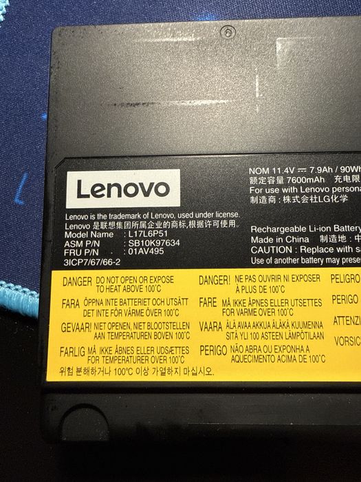Baterie Lenovo Thinkpad P52 original
