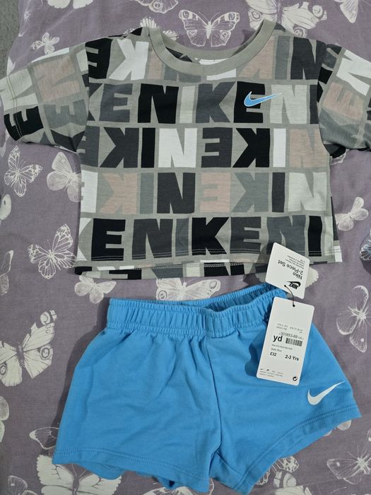 NIKE летен екип за момиче 2-3 годинки