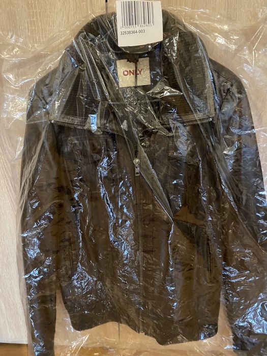 Geaca de piele 100% naturala, Only M-L