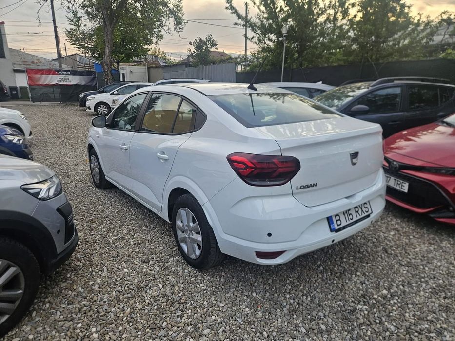 Dacia Logan Flota Logan3 sedan 2022 albe GPL iunie 2026 man 6 trepte TVA deductibi