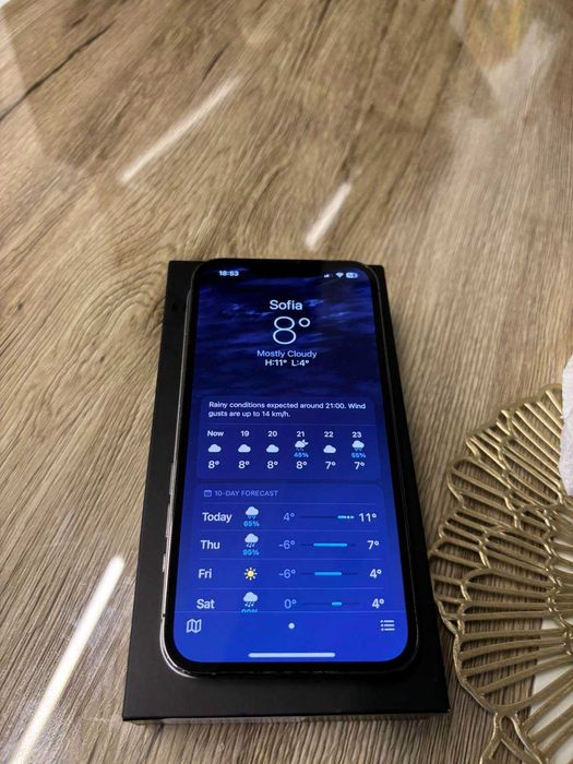 Iphone 13 pro 512gb - закупуван нов от Виваком, като нов