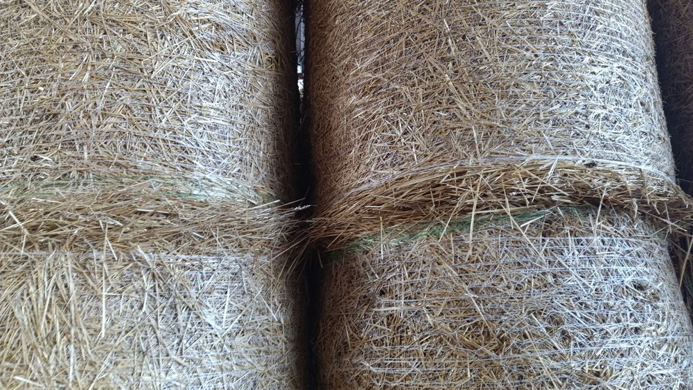 Baloți de paie mici și mari