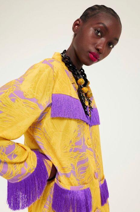 set iris apfel x H&M pantalon L si bluza M