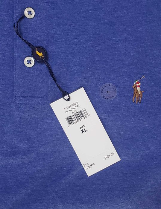 Нова оригинална фланелка Polo Ralph Lauren custom slim fit - XL, L, M