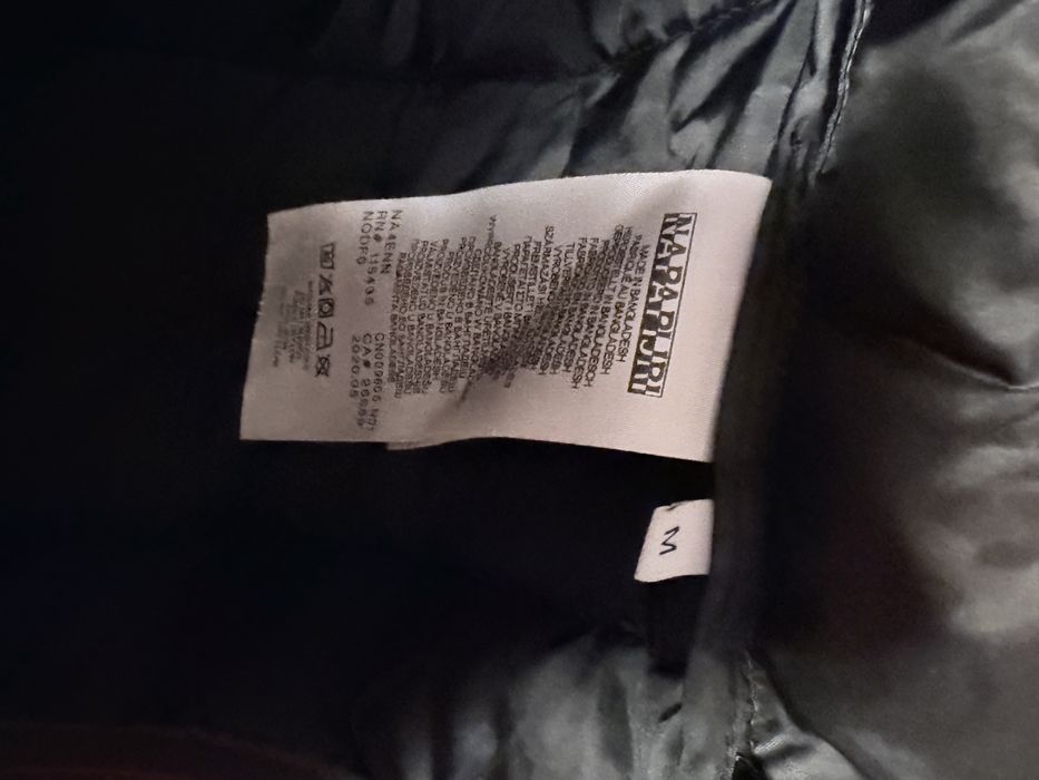 Geacă Napapijri de primăvară-toamnă, gri, mărimea M