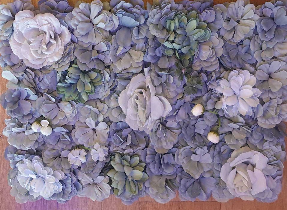 Изкуствени цветя панел стенен