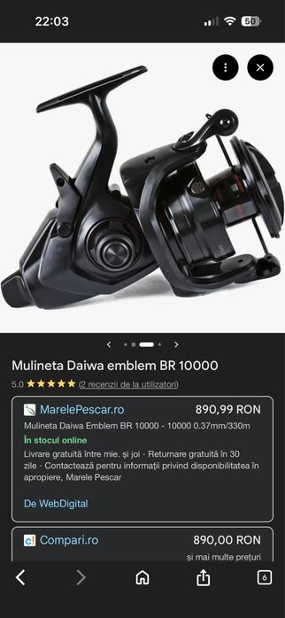 Mulineta Daiwa  Emblem -X-5000T