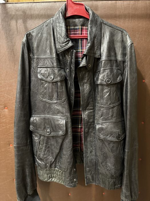 Мъжко кожено яке Drykorn