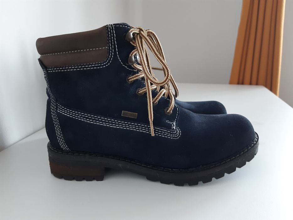 Ghete imblanite piele întoarsa dama 37