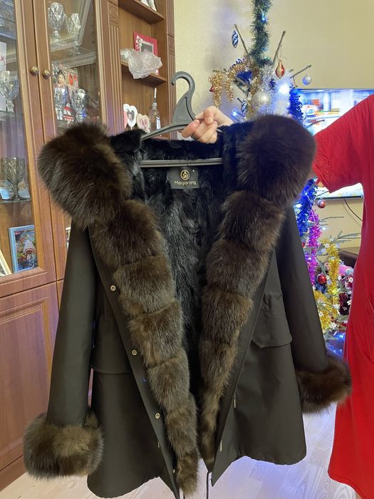 Парка норковая