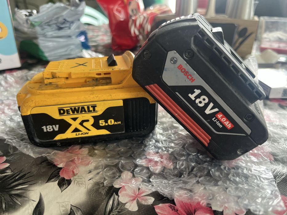 Батерии Dewalt и Bosh