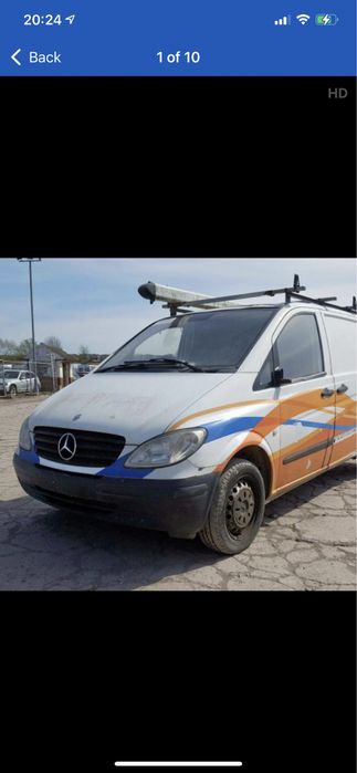 Vas lichid parbriz si vas expansiune mercedes vito w639
