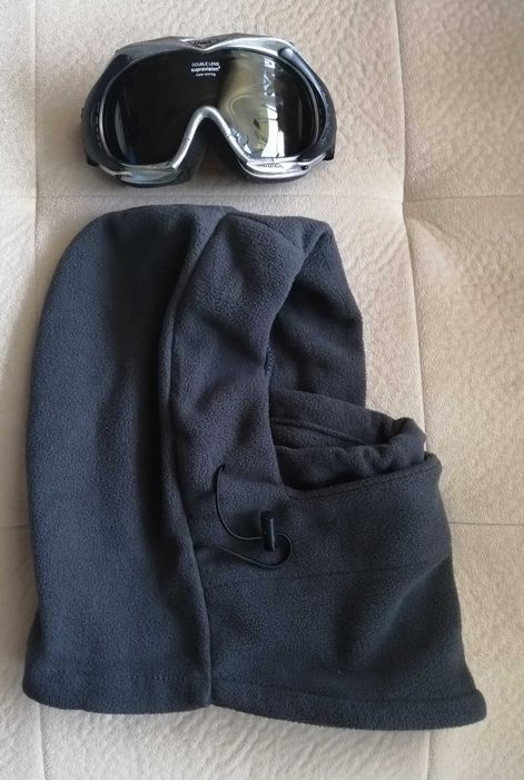 Ски очила UVEX + поларена маска (боне) WEDZE