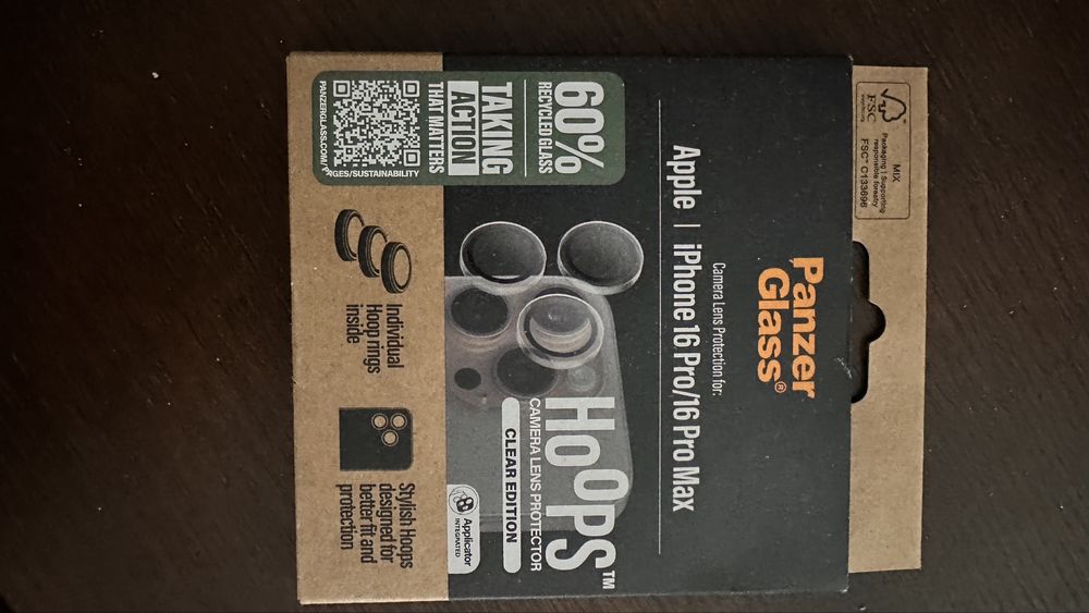 Протектор за камера PanzerGlass за Iphone 16 pro