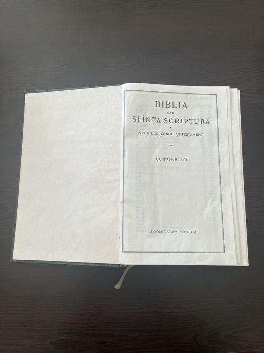 Biblie (Sfânta Scriptură) - Traducerea Dumitru Cornilescu, cu trimiteri