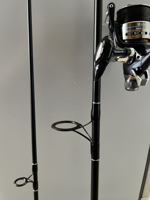 Set pescuit crap Baracuda Evolution Carp 3.90m 3lbs + mulinetă Sea Hawker J3F50 + fir 0,40