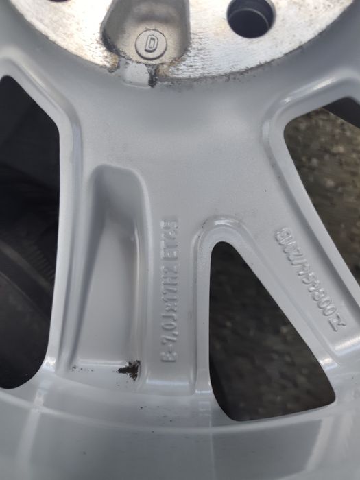 17" оригинални алуминиеви джанти за Vw Passat, Skoda, Audi ..