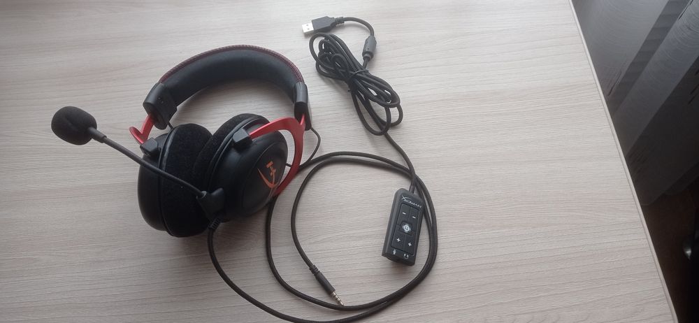 Игровые наушники (гарнитура). HyperX Cloud II, оригинал.
