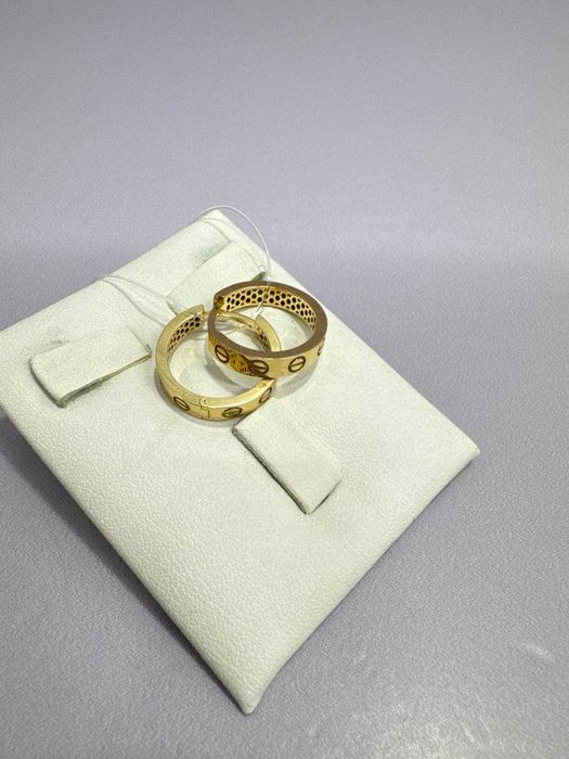 Золотые серьги СР133447