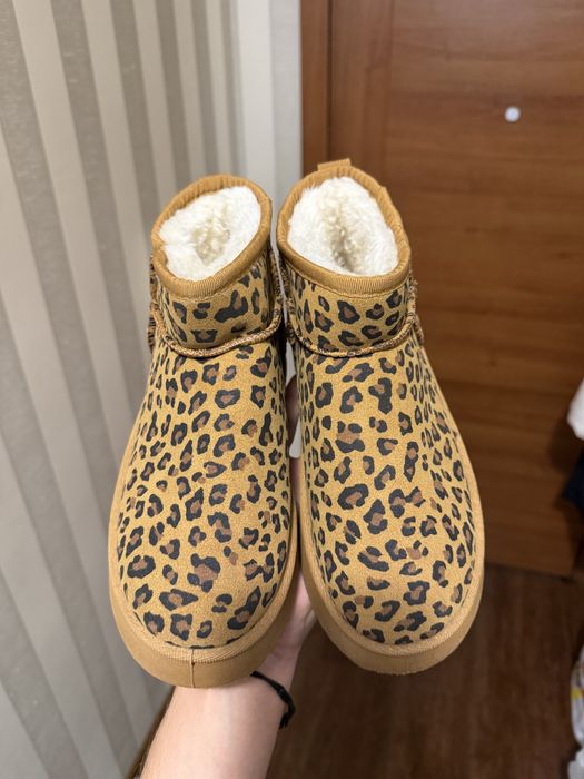 Дамски ботушки с вълнена подплата