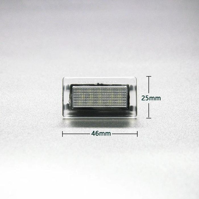 Плафони LED №5065-27 за регистрационен номер Tesla Model S /Tesla Mode