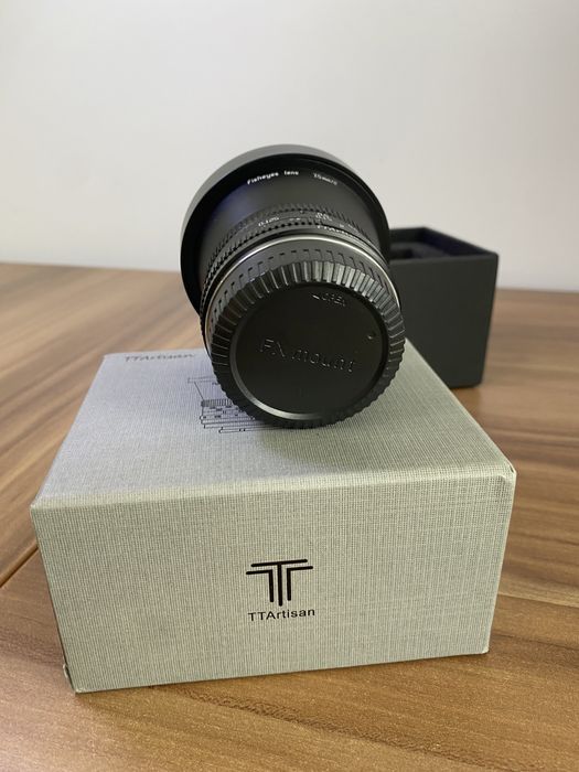 Obiectiv foto ultra-wide TTArtisan 7.5 mm f2, Desigilat, nu este folosit