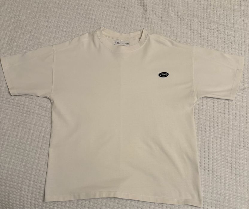vand tricou zara alb