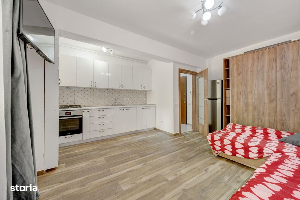Dobroesti – Doinei, Garsoniera 38 Mp, Loc Parcare, Centrala Proprie!