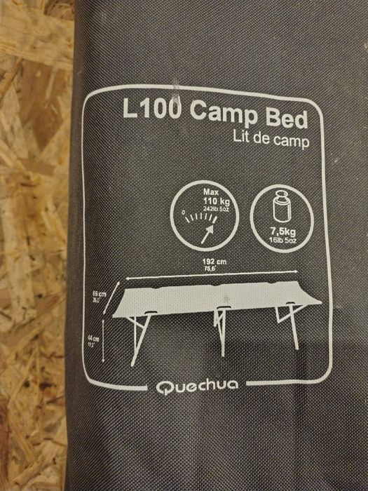 Pat pliabil Decathlon Quechua  L100 NOU
