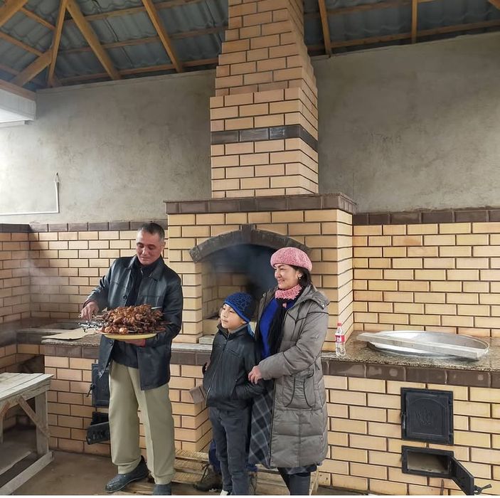 Барбекю печь комплекс зона