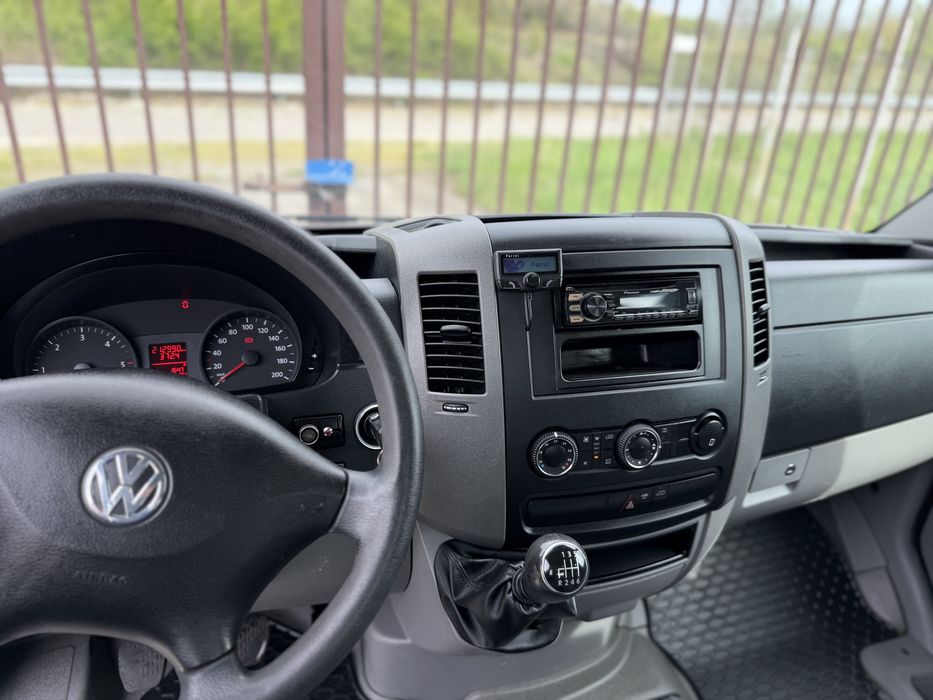 VW Crafter BASCULABIL 3.5t / 6+1 Locuri / Aer conditionat / Euro6 / stare PERFECTA, TVA Deductibil