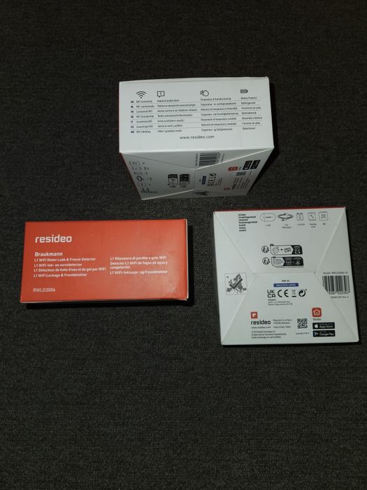 Senzori inudatie si inghet Resideo RWLD3006-01, Wi-Fi