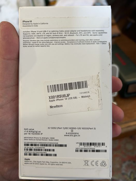 Iphone 14 на 128 гб