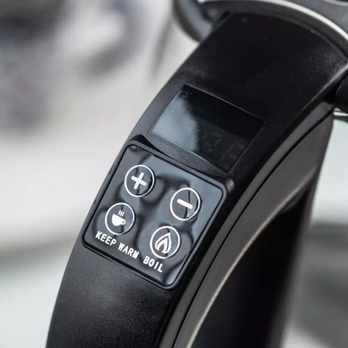 Fierbator electric, fabricat din sticla borosilicata, otel inoxidabil,