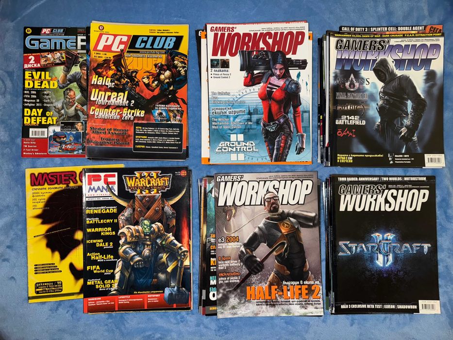 Gamers Workshop и PC Mania Списания