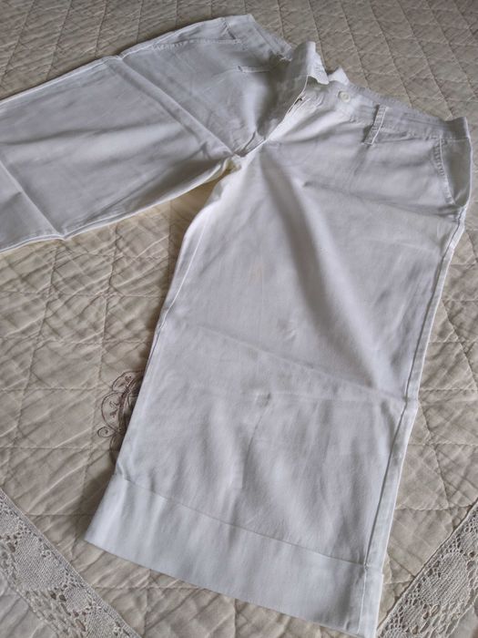 Pantalon chic trei sferturi pentru damă