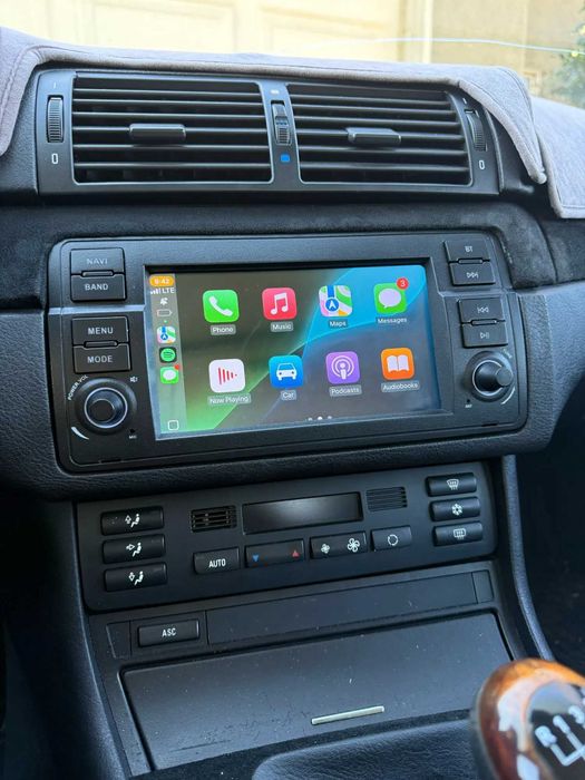 Navigatie GPS Android Dedicata BMW E46 - Android Auto , CarPlay , DSP