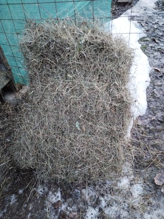 Baloți de paie de grau și fin