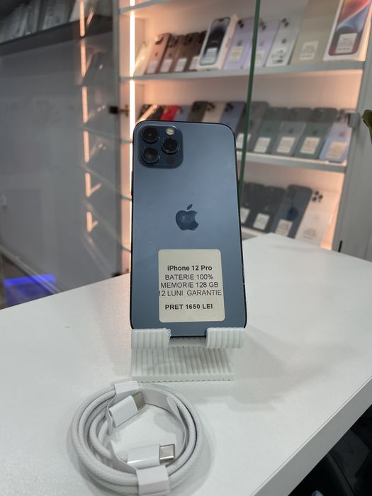 Magazin: iPhone 12 Pro, 128gb, 100%, GARANTIE