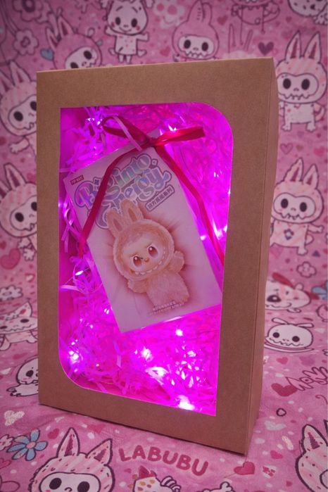Labubu в коробке с подсветкой!!!