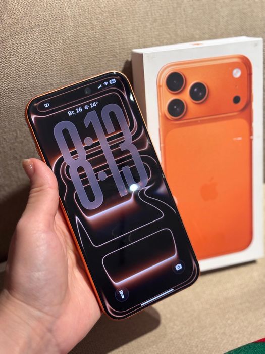Iphone 17 Pro Max , 512GB , оранжевый •АК 100%