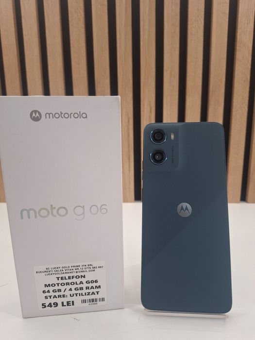Motorola G06 / 64GB / 4GB RAM / #62800