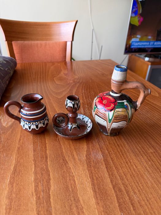 Керамична посуда от социализма Троян